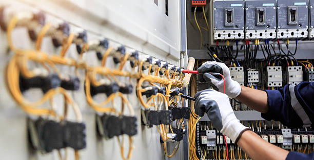 Professional Electrician technician working in Lomira, WI